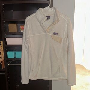Patagonia Cream Fleece Jacket